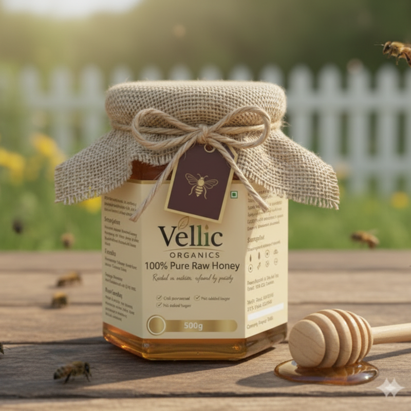 Pure Kashmiri Raw Honey – 500g